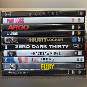 WAR / GOV’T MOVIE BUNDLE- 10 DVDs total